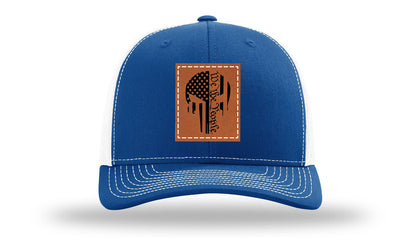 Punisher We The People Leather Patch Richardson 112 Hat