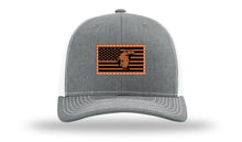 Load image into Gallery viewer, Eagle Flag 1 Leather Patch Richardson 112 Hat
