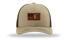 Load image into Gallery viewer, Eagle Flag 1 Leather Patch Richardson 112 Hat
