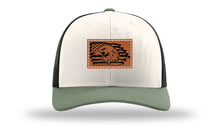 Load image into Gallery viewer, Eagle Flag Leather Patch Richardson 112 Hat
