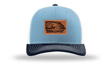 Load image into Gallery viewer, Eagle Flag Leather Patch Richardson 112 Hat
