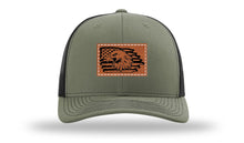 Load image into Gallery viewer, Eagle Flag Leather Patch Richardson 112 Hat
