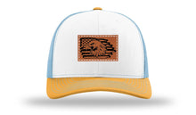 Load image into Gallery viewer, Eagle Flag Leather Patch Richardson 112 Hat
