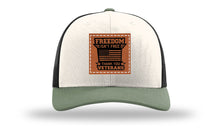 Load image into Gallery viewer, Freedom Isn&#39;t Free Leather Patch Richardson 112 Hat
