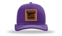 Load image into Gallery viewer, Freedom Isn&#39;t Free Leather Patch Richardson 112 Hat
