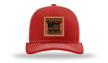 Load image into Gallery viewer, Freedom Isn&#39;t Free Leather Patch Richardson 112 Hat

