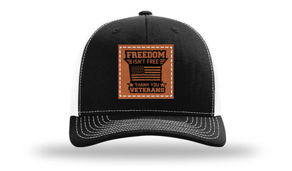 Freedom Isn't Free Leather Patch Richardson 112 Hat