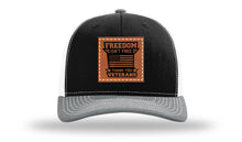 Load image into Gallery viewer, Freedom Isn&#39;t Free Leather Patch Richardson 112 Hat
