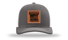 Load image into Gallery viewer, Freedom Isn&#39;t Free Leather Patch Richardson 112 Hat
