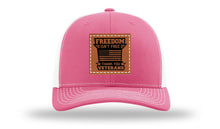 Load image into Gallery viewer, Freedom Isn&#39;t Free Leather Patch Richardson 112 Hat
