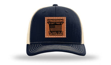 Load image into Gallery viewer, Freedom Isn&#39;t Free Leather Patch Richardson 112 Hat

