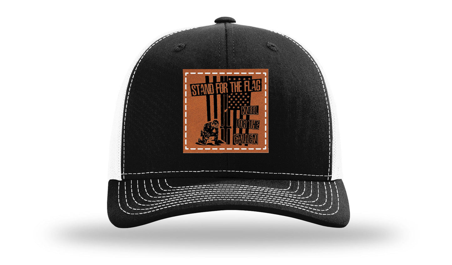 Stand For The Flag 2 Leather Patch Richardson 112 Hat