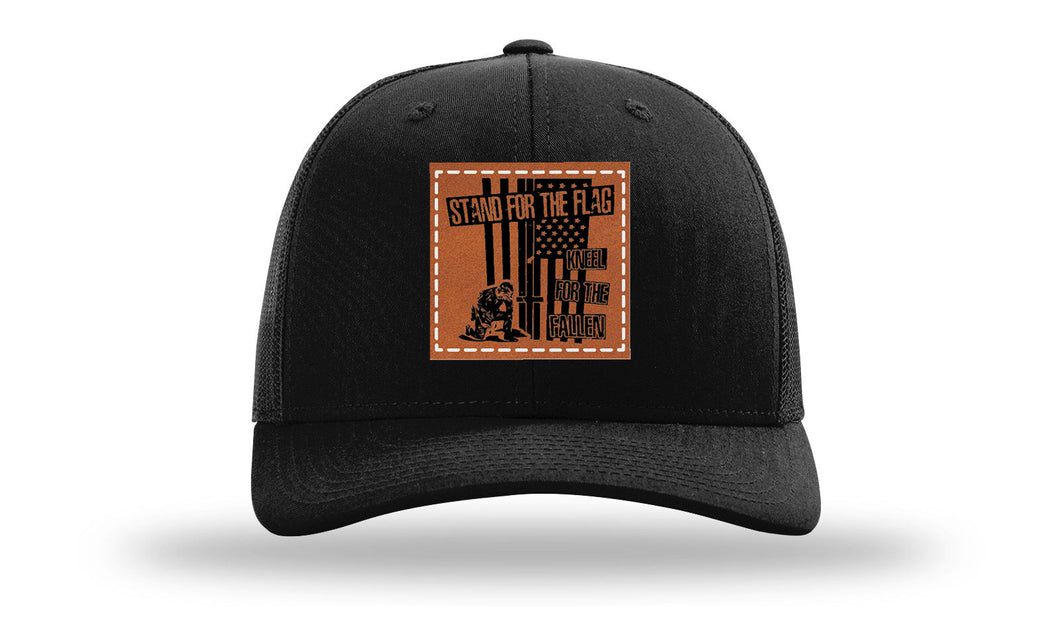 Stand For The Flag 2 Leather Patch Richardson 112 Hat