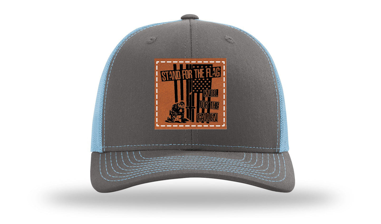 Stand For The Flag 2 Leather Patch Richardson 112 Hat