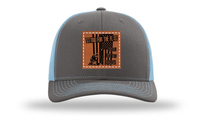 Stand For The Flag 2 Leather Patch Richardson 112 Hat