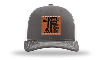 Stand For The Flag 2 Leather Patch Richardson 112 Hat