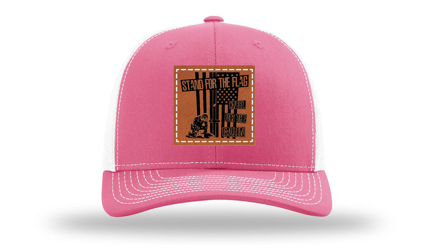 Stand For The Flag 2 Leather Patch Richardson 112 Hat