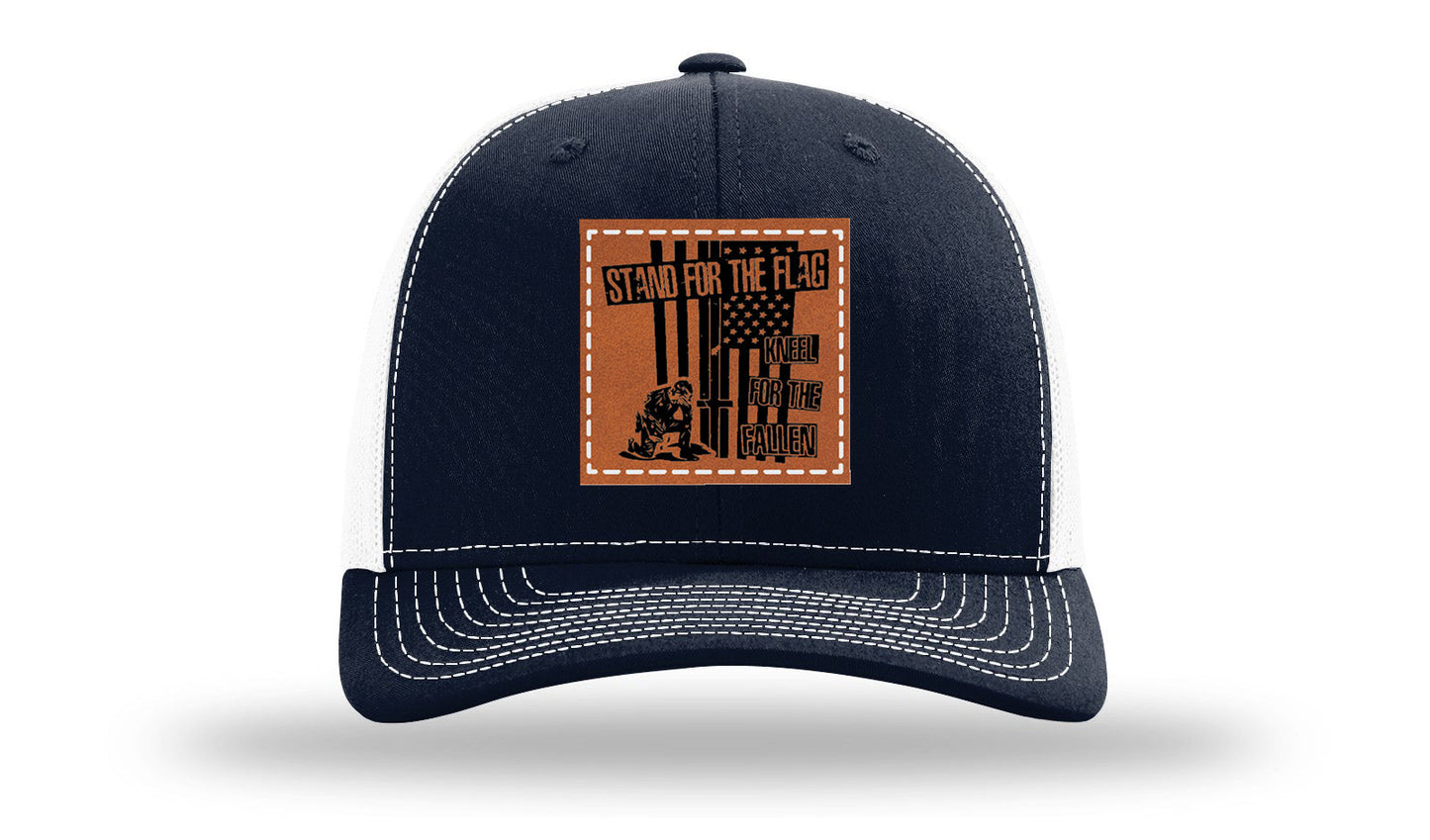 Stand For The Flag 2 Leather Patch Richardson 112 Hat