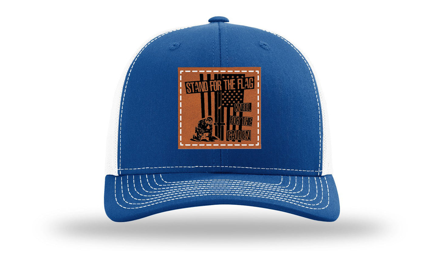 Stand For The Flag 2 Leather Patch Richardson 112 Hat