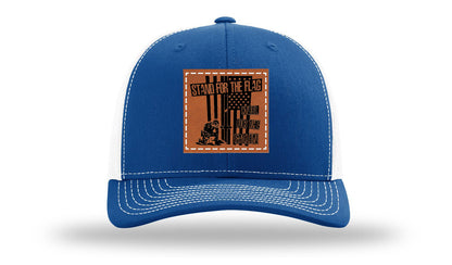 Stand For The Flag 2 Leather Patch Richardson 112 Hat