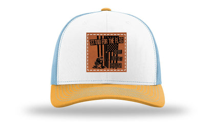 Stand For The Flag 2 Leather Patch Richardson 112 Hat