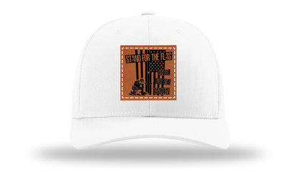 Stand For The Flag 2 Leather Patch Richardson 112 Hat