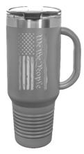 Load image into Gallery viewer, We The People Flag 40oz Handle Mug Laser Engraved
