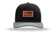 Load image into Gallery viewer, We The People Flag Leather Patch Richardson 112 Hat
