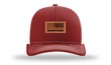 Load image into Gallery viewer, We The People Flag Leather Patch Richardson 112 Hat
