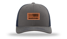 Load image into Gallery viewer, We The People Flag Leather Patch Richardson 112 Hat
