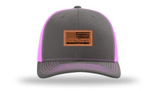 Load image into Gallery viewer, We The People Flag Leather Patch Richardson 112 Hat
