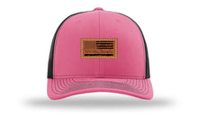 Load image into Gallery viewer, We The People Flag Leather Patch Richardson 112 Hat
