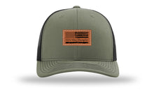 Load image into Gallery viewer, We The People Flag Leather Patch Richardson 112 Hat
