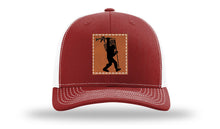 Load image into Gallery viewer, Squatch AR Flag Leather Patch Richardson 112 Hat
