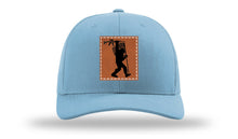 Load image into Gallery viewer, Squatch AR Flag Leather Patch Richardson 112 Hat
