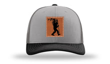 Load image into Gallery viewer, Squatch AR Flag Leather Patch Richardson 112 Hat
