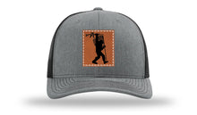 Load image into Gallery viewer, Squatch AR Flag Leather Patch Richardson 112 Hat
