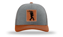 Load image into Gallery viewer, Squatch AR Flag Leather Patch Richardson 112 Hat
