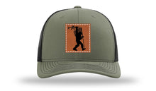 Load image into Gallery viewer, Squatch AR Flag Leather Patch Richardson 112 Hat
