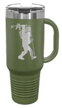 Load image into Gallery viewer, Squatch AR Flag 40oz Handle Mug Laser Engraved
