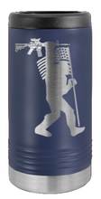 Load image into Gallery viewer, Squatch AR Flag Laser Engraved Slim Can Insulated Koosie
