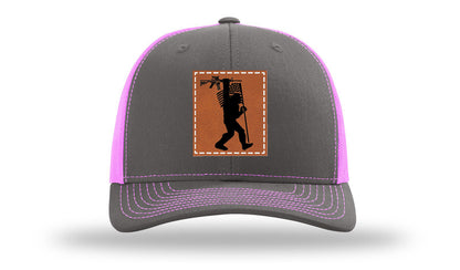 Sasquatch AR Flag Leather Patch Richardson 112 Hat