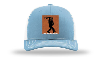 Sasquatch AR Flag Leather Patch Richardson 112 Hat