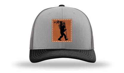 Sasquatch AR Flag Leather Patch Richardson 112 Hat