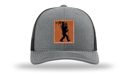 Sasquatch AR Flag Leather Patch Richardson 112 Hat