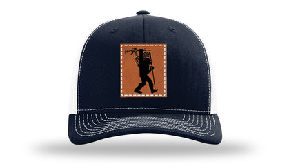 Sasquatch AR Flag Leather Patch Richardson 112 Hat