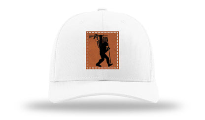 Sasquatch AR Flag Leather Patch Richardson 112 Hat