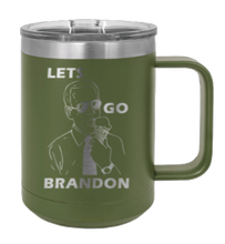 Load image into Gallery viewer, Let&#39;s Go Brandon Laser Engraved (Etched) Mug
