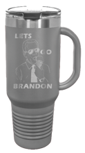 Load image into Gallery viewer, Let&#39;s Go Brandon 40oz Handle Mug Laser Engraved
