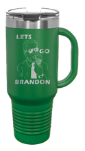 Load image into Gallery viewer, Let&#39;s Go Brandon 40oz Handle Mug Laser Engraved
